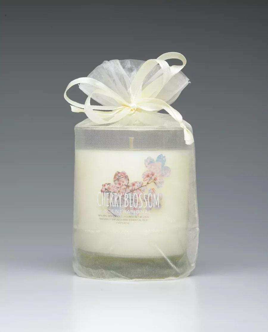 Cherry Blossom – 11oz scented candle with bag