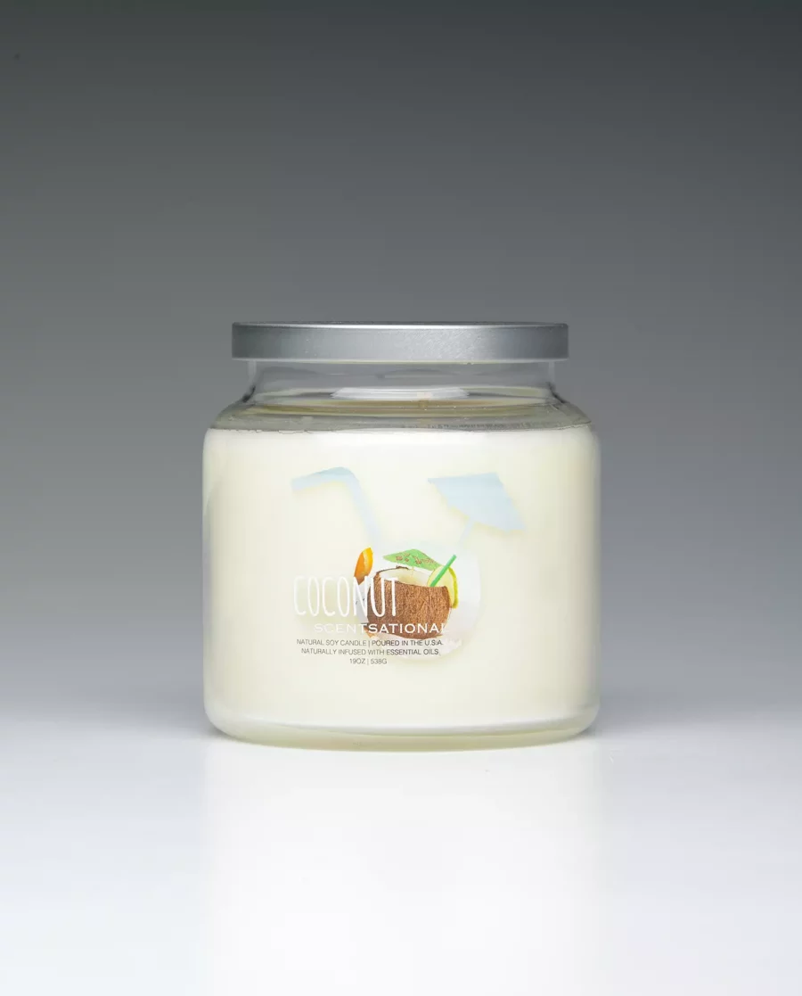 Coconut – 19oz scented candle