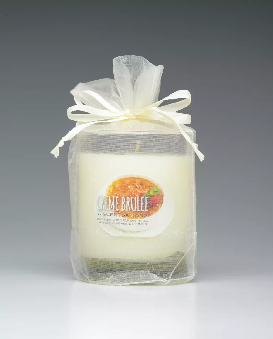 Crème Brulee – 11oz scented candle with bag