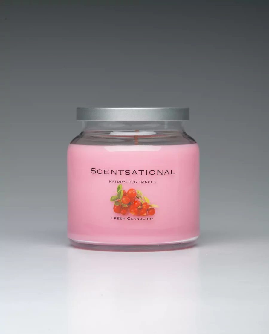 Fresh Cranberry 19oz scented candle