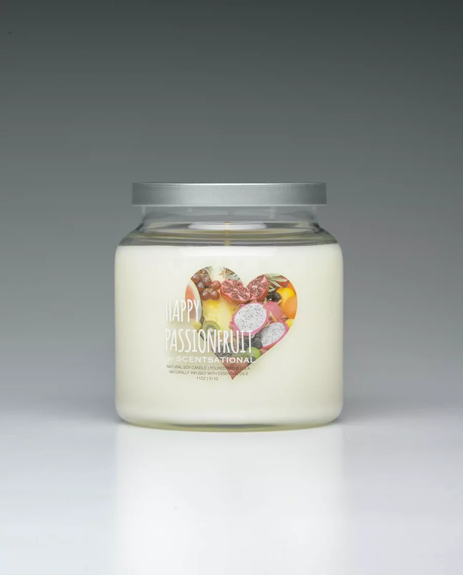 Happy Passionfruit 19oz scented candle