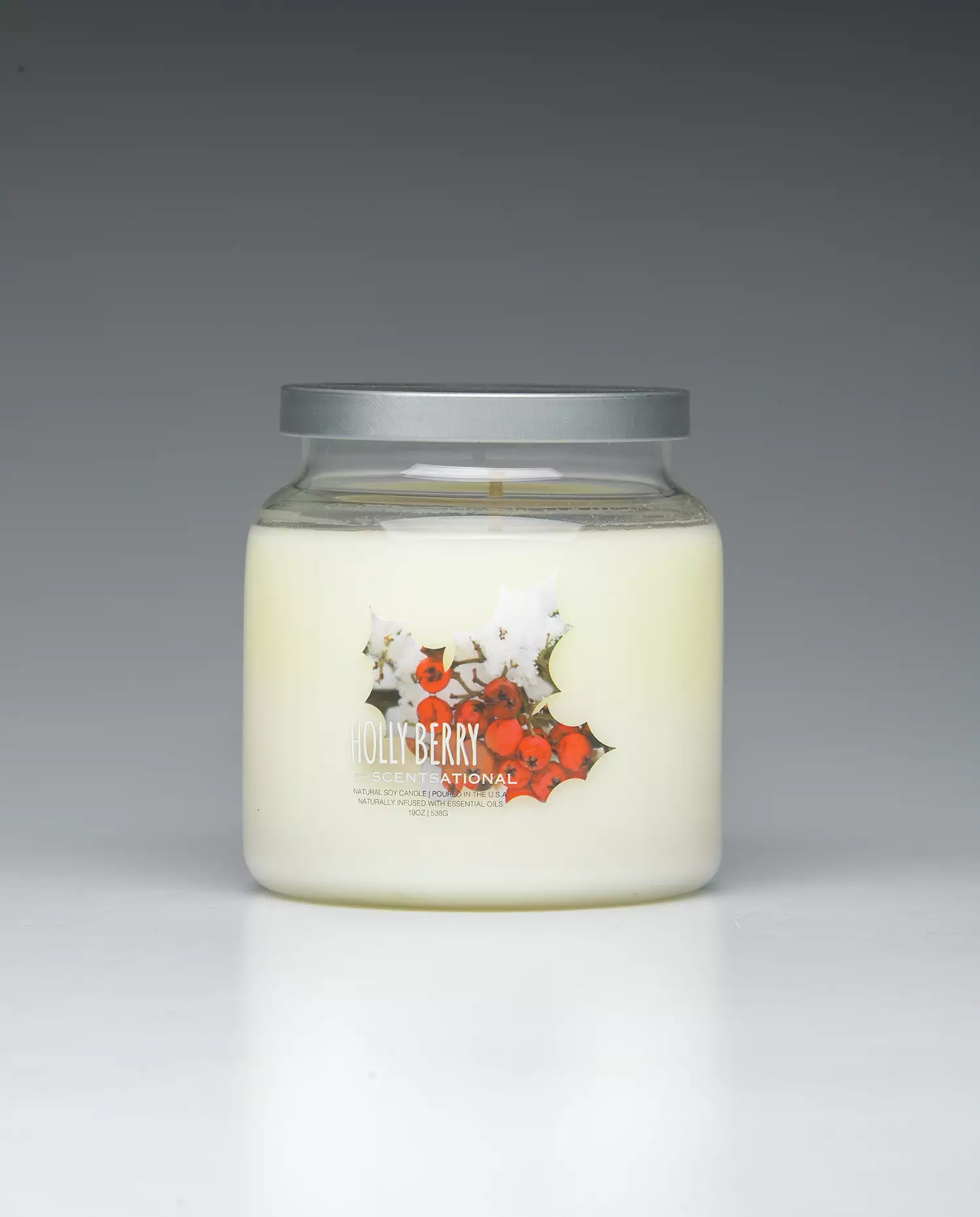 Holly Berry 19oz scented candle