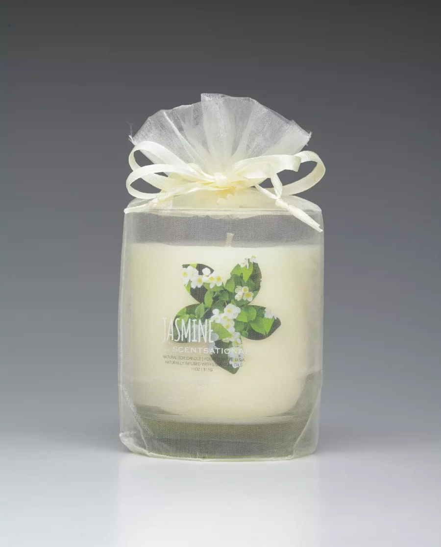 Jasmine – 11oz scented candle with bag