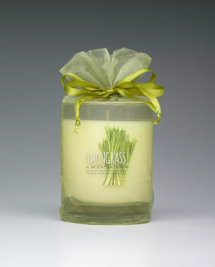 Lemongrass – 11oz scented candle with bag