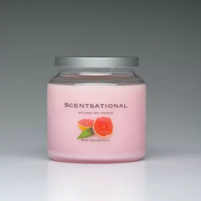 Pink Grapefruit 19oz scented candle