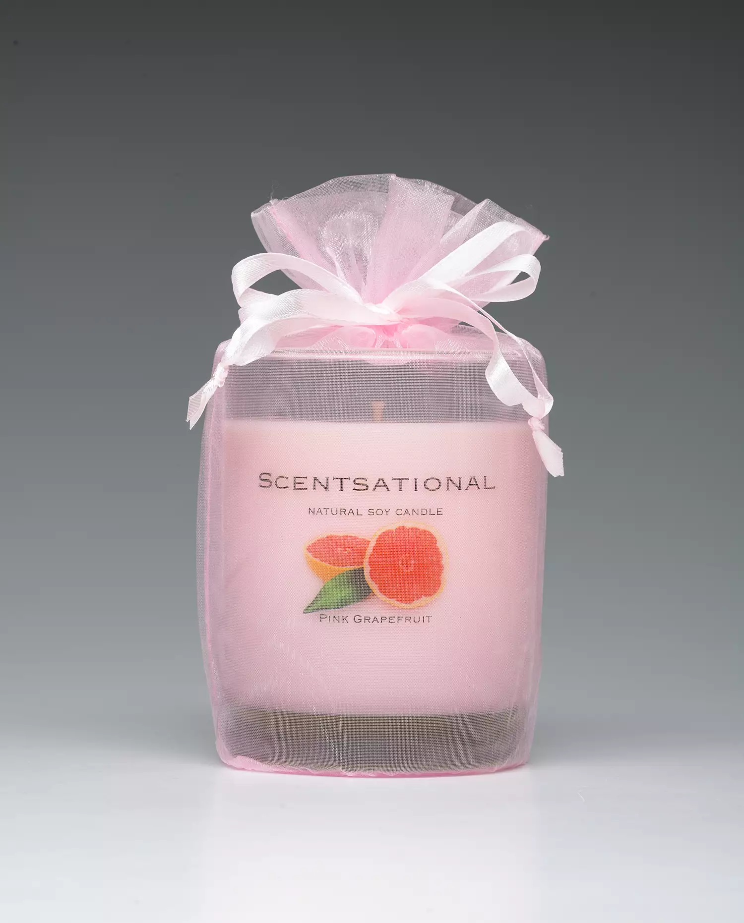 Pink Grapefruit – 11oz scented candle with bag
