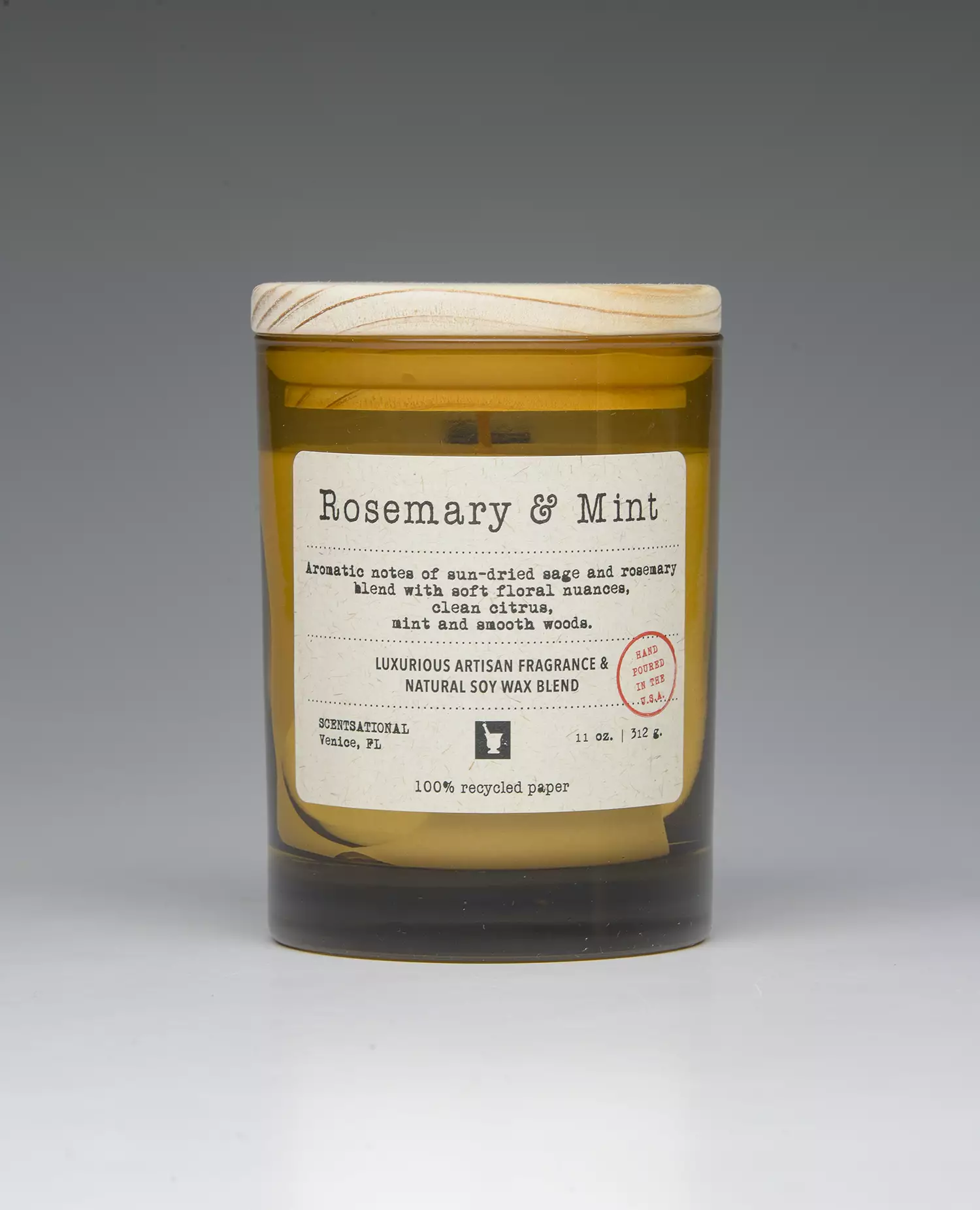 Rosemary & Mint - 11oz scented candle