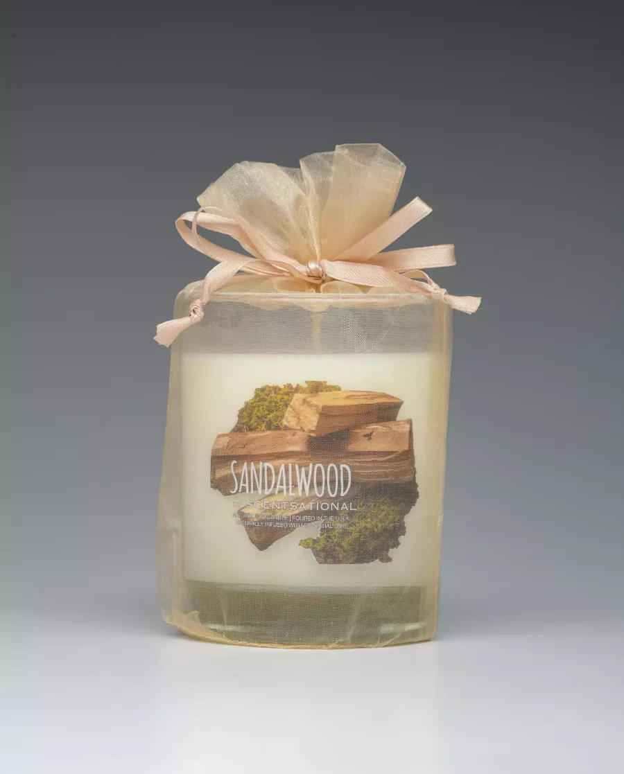 Sandalwood – 11oz scented candle with bag