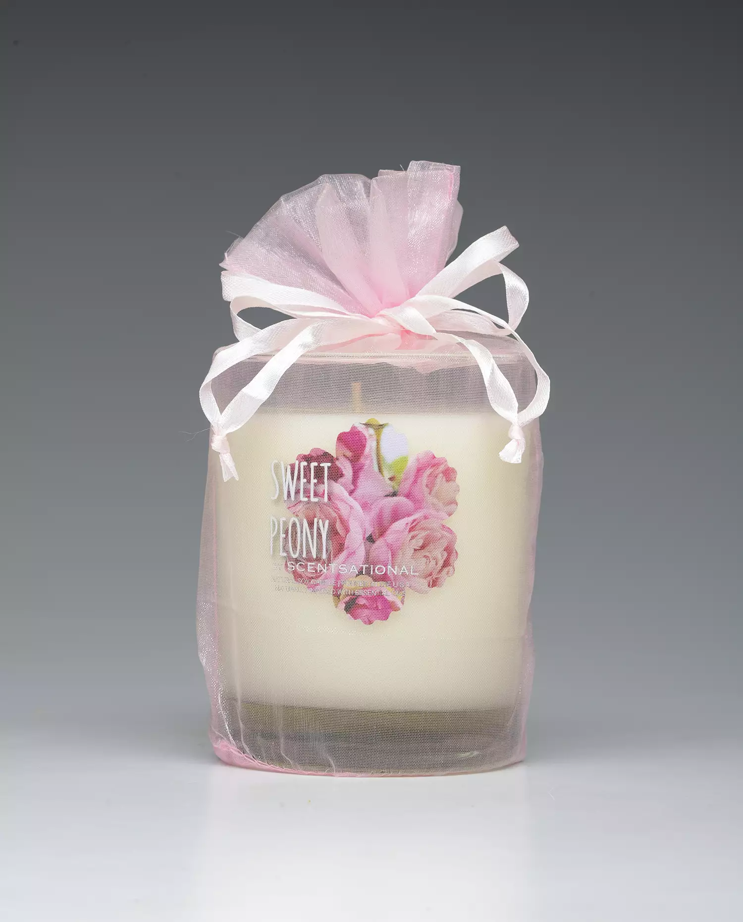 Sweet Peony – 11oz scented candle with bag