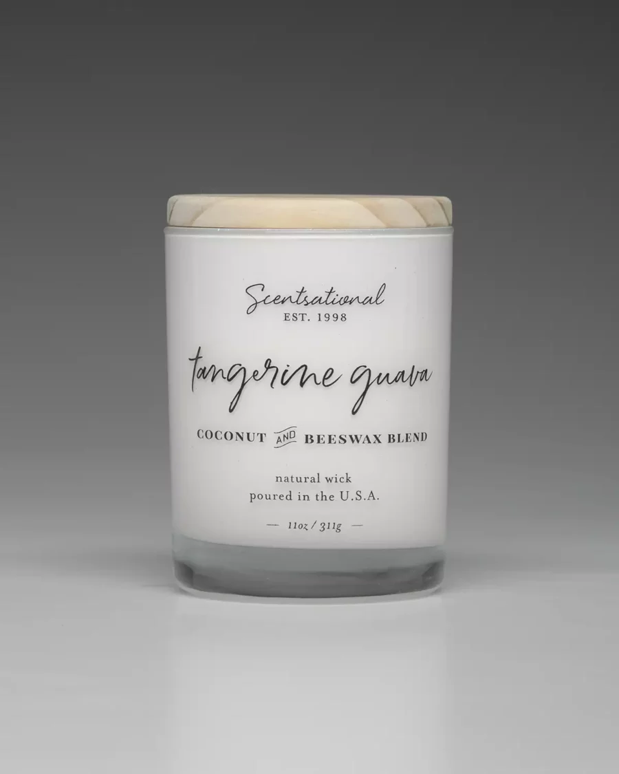 angerine Guava 11oz 1-wick scented candle