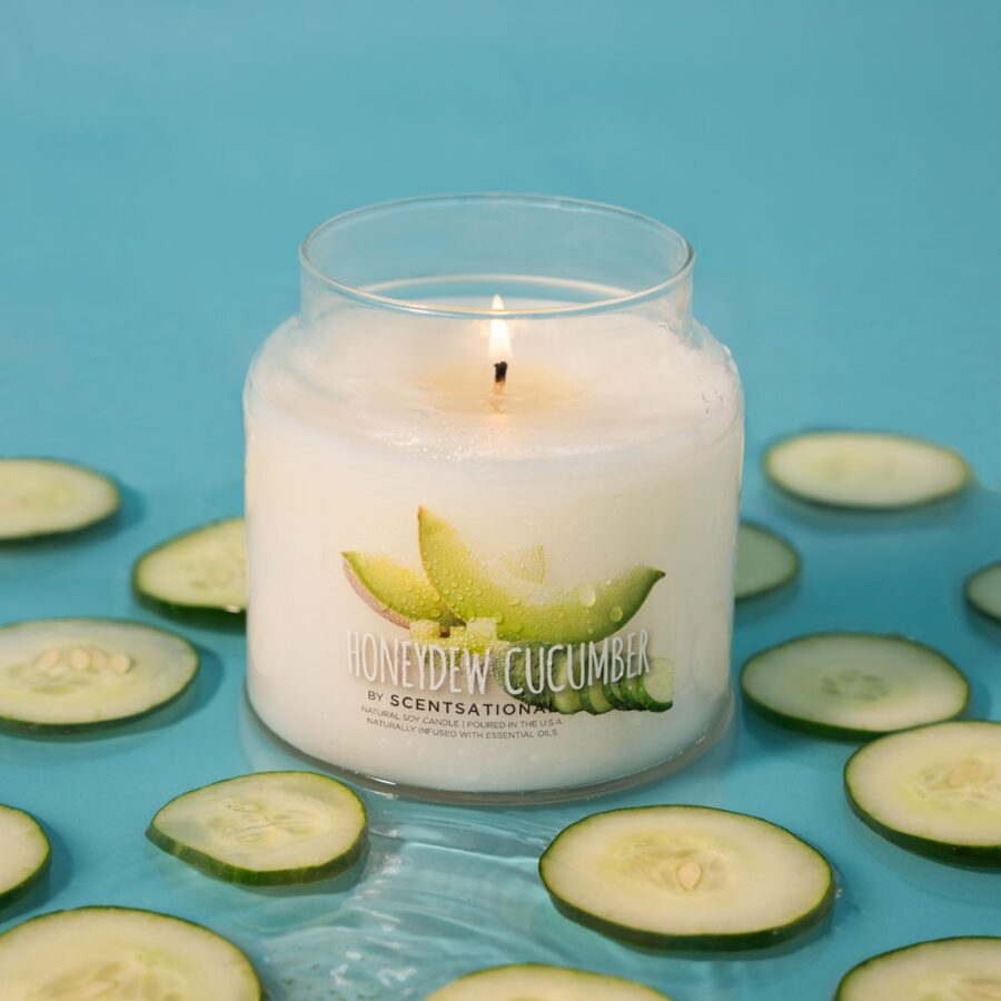 Honeydew Cucumber- 19oz Scented Candle